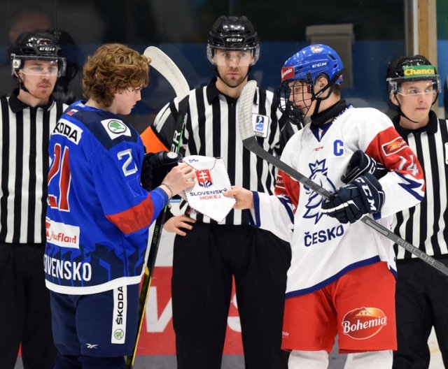 U16 - Hodonín: Česko vs Slovensko, 5.4.2022