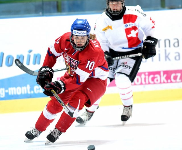 Ženy - Hodonín: Švýcarsko vs. Česko, 8.11.2015