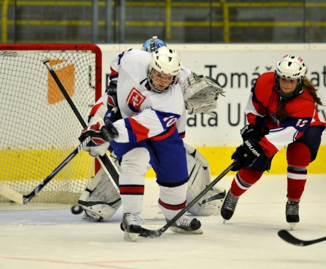 MS žen divize IA: Norsko – Slovensko, 6.4.2014