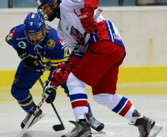 U18: Česko - Švédsko, Břeclav, 15.8.2014