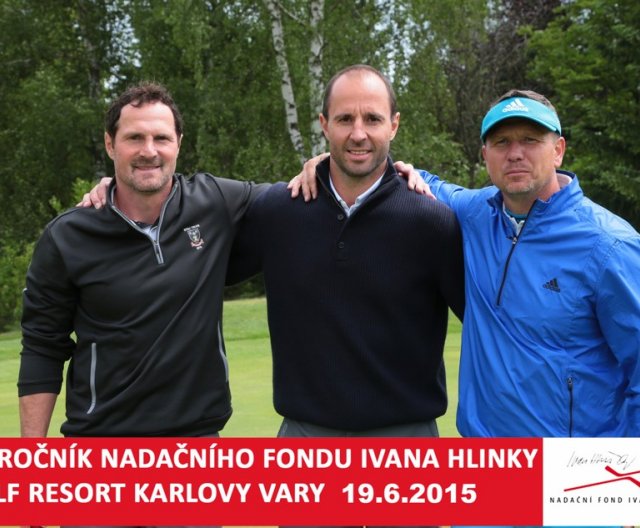 Účastníci Golfového turnaje Nadačního fondu Ivana Hlinky