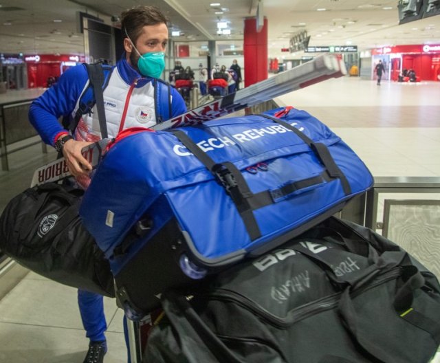 Čeští hokejisté se vrátili z olympiády v Pekingu zpět do ČR, Praha 17. 2. 2021