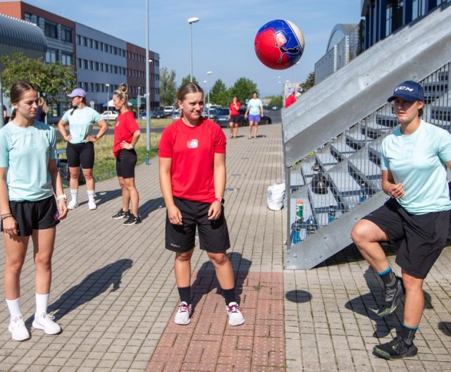 Ženy A-tým: Pětidenní přípravný kemp v Chomutově