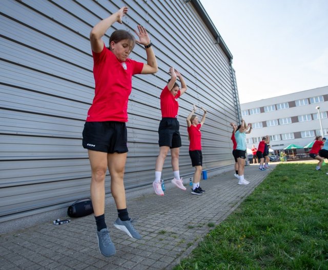 Ženy A-tým: Pětidenní přípravný kemp v Chomutově