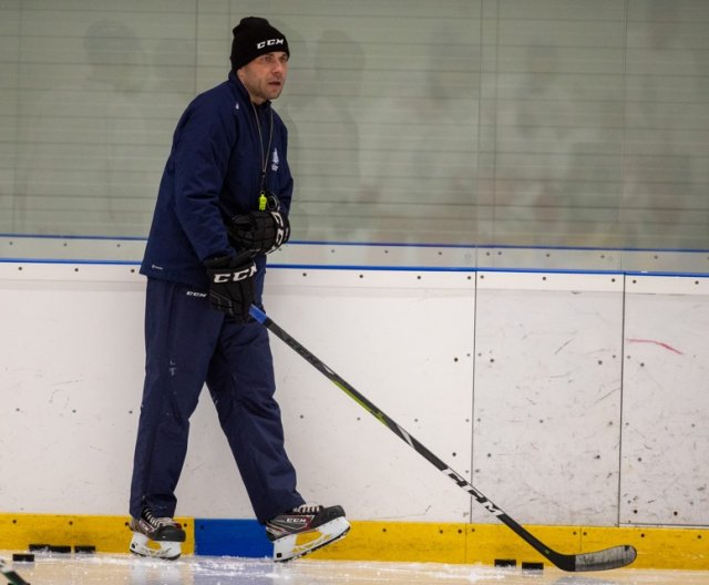 Trénink české sedmnáctky v Říčanech před odletem na World Hockey Challenge, listopad 2022