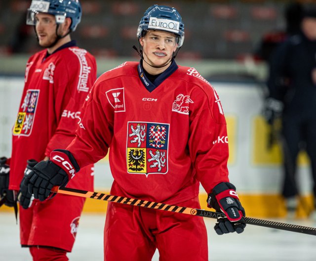 Trénink před Beijer Hockey Games v Praze - 5. února 2024