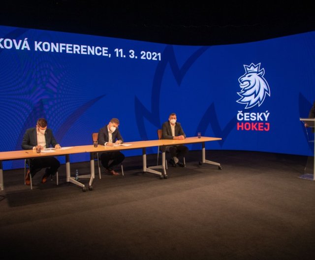 Tisková konference k projektům z oblasti mládežnického hokeje