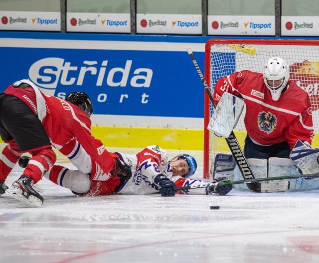 A-tým - Jindřichův Hradec: Česko vs Rakousko, 25.4.2021