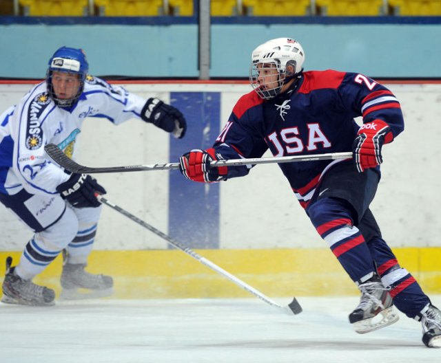 Ivan Hlinka Memorial Cup: USA - Finsko,15.8.2012