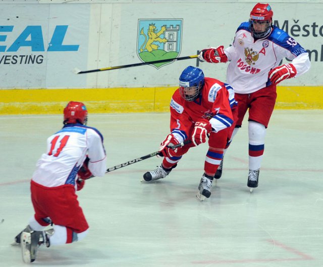 Ivan Hlinka Memorial Cup: Česko - Rusko,15.8.2012