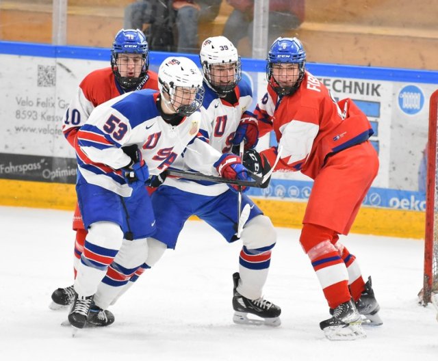 U17 - Švýcarsko: USA vs Česko, 11. 2. 2023