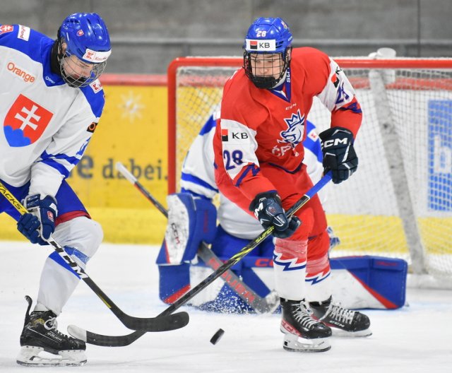 U18: Česko - Slovensko, 29. 12. 2023