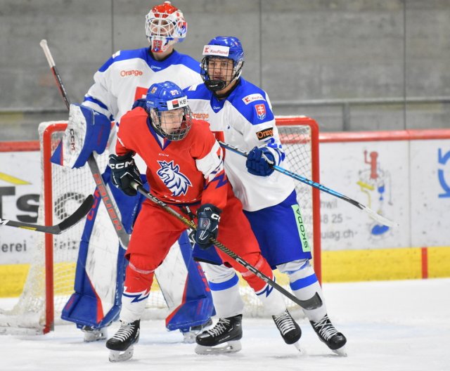 U18: Česko - Slovensko, 29. 12. 2023