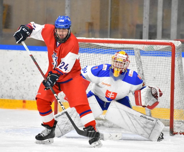 U16: Česko - Slovensko, 30. 12. 2023