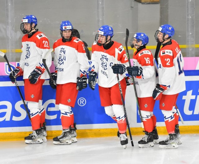 U18 - Švýcarsko: Česko vs Německo, 22. 4. 2023