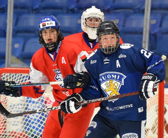 U18 - USA: CZE vs FIN, 12.11.2022