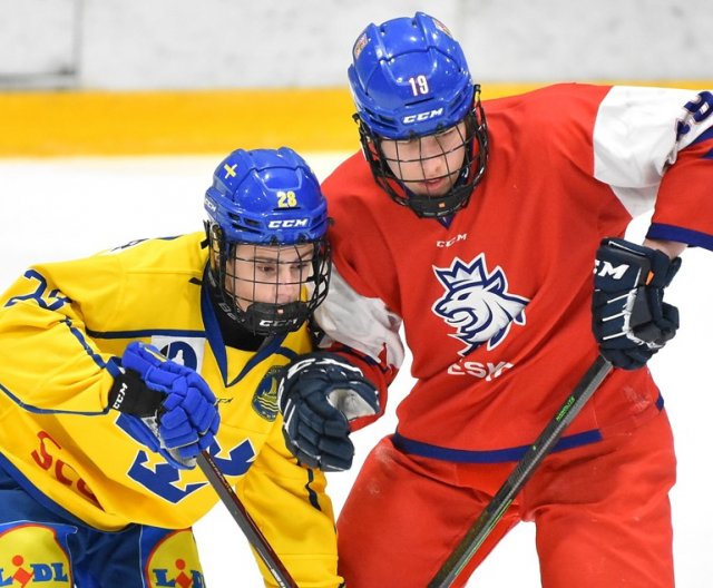 U17 - Švýcarsko: Švédsko vs Česko, 9. 2. 2023