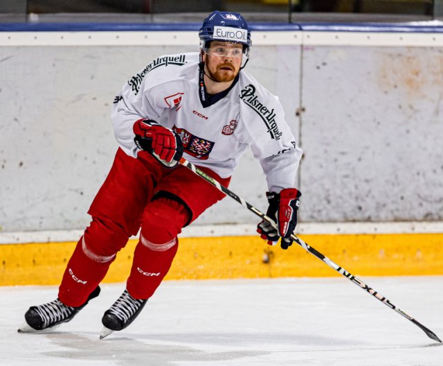 Trénink před Beijer Hockey Games v Praze - 7. února 2024