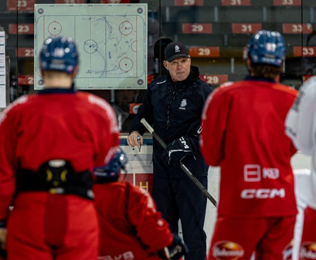 Trénink před Beijer Hockey Games v Praze - 7. února 2024