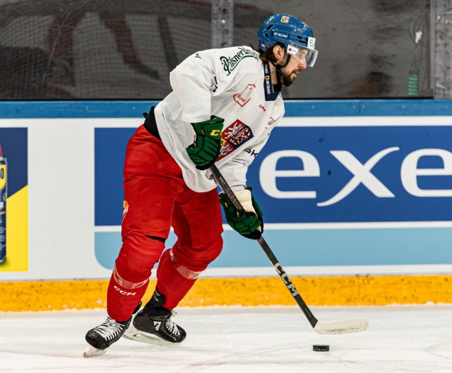 Trénink před Beijer Hockey Games v Karlstadu - 8. února 2024