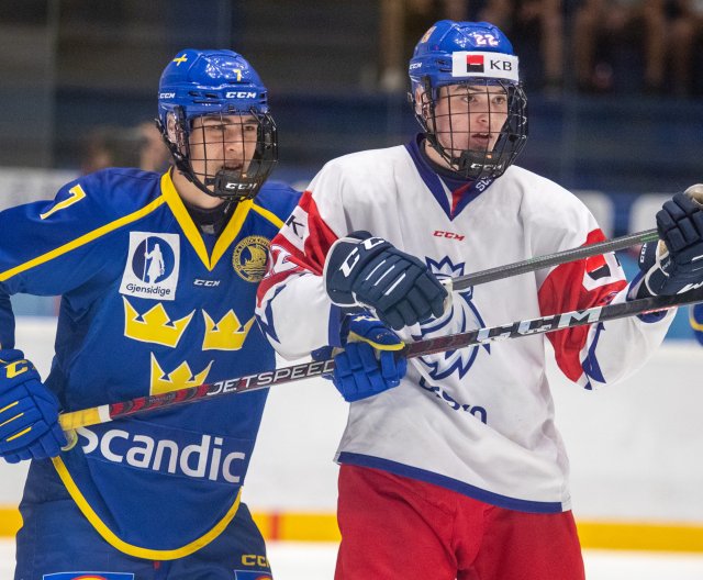 U18 - Česko vs. Švédsko, 2.8.2023