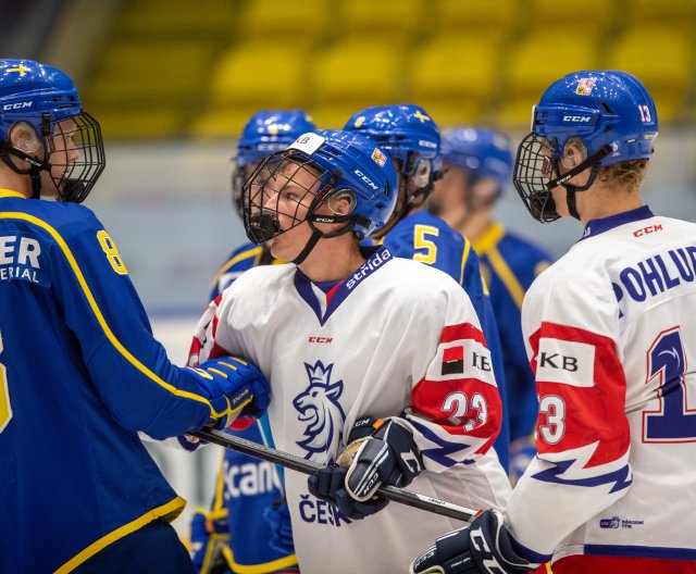 U18 - Česko vs. Švédsko, 2.8.2023