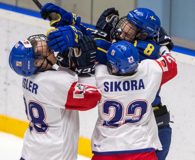 U18 - Česko vs. Švédsko, 2.8.2023