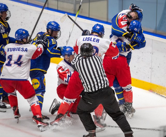 U18 - Česko vs. Švédsko, 2.8.2023