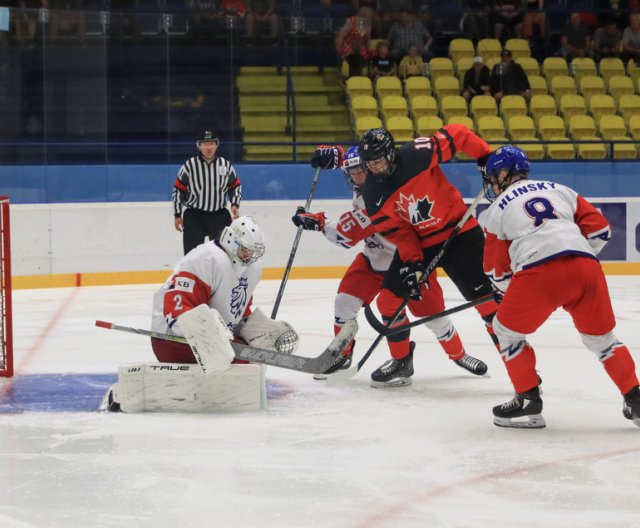 U18 - Česko: Česko vs. Kanada, 29. 7. 2023