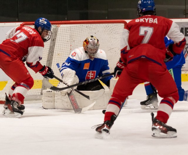 U16 - Kravaře: Česko - Slovensko, 7. 11. 2023