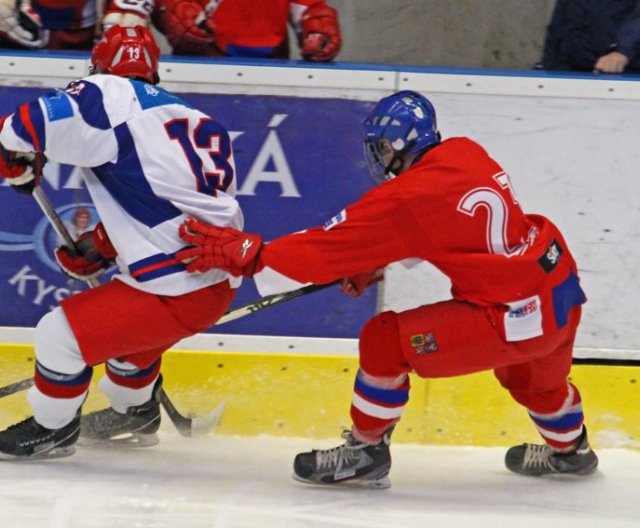 U16: Česko - Rusko, Přerov, 10.4.2013