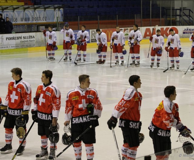 U16: Česko - Švýcarsko, Písek, 9.11.2012