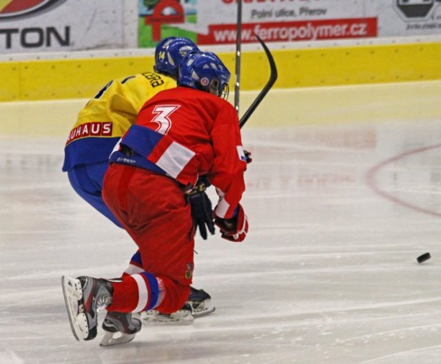 U16: Česko - Švédsko, Přerov, 12.4.2013