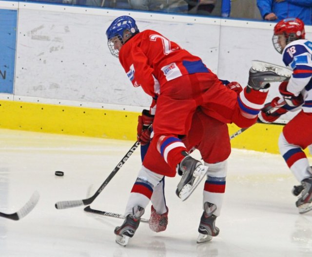 U16: Česko - Rusko, Přerov, 14.4.2013