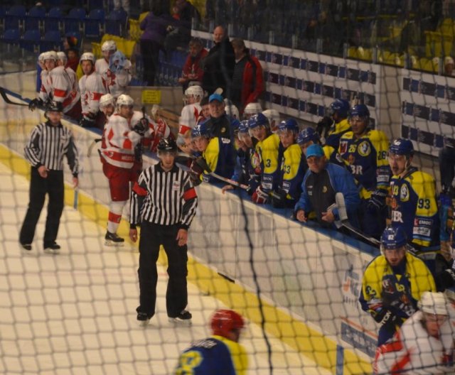 Z utkání HC Zubr Přerov – HC Slezan Opava      