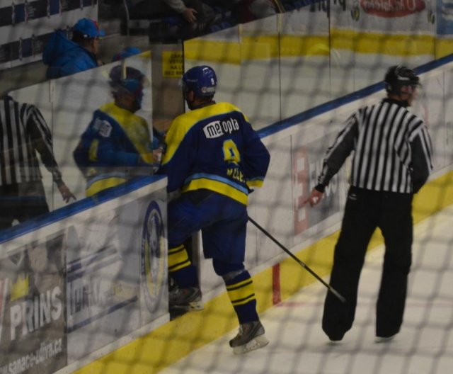 Z utkání HC Zubr Přerov – HC Slezan Opava      