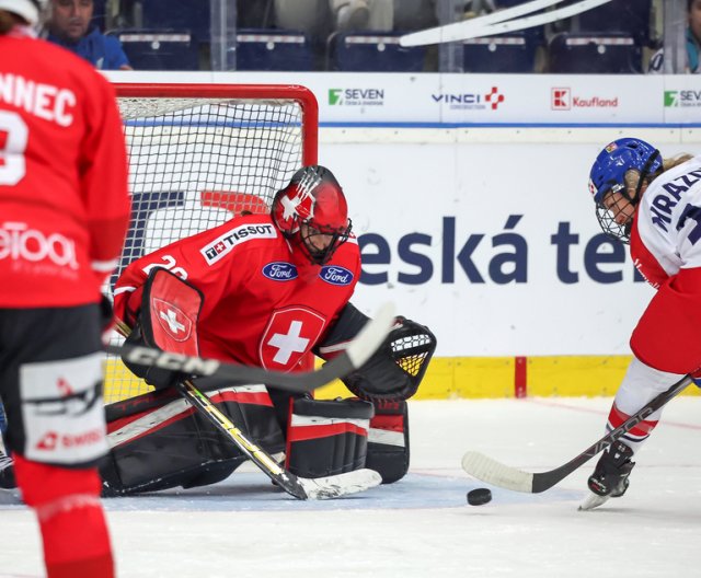 Ženy: Česko - Švýcarsko, 10. února 2024