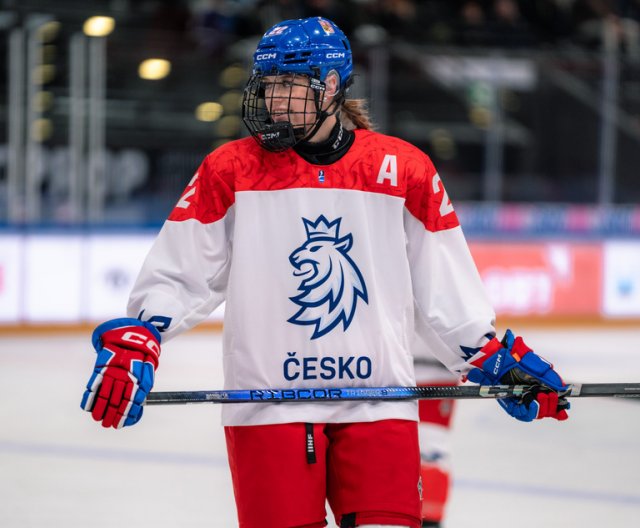 Ženy U18: Česko - Finsko, MS, 6. 1. 2024