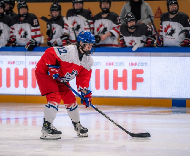 Ženy U18: Česko - Kanada, MS, 7. 1. 2024