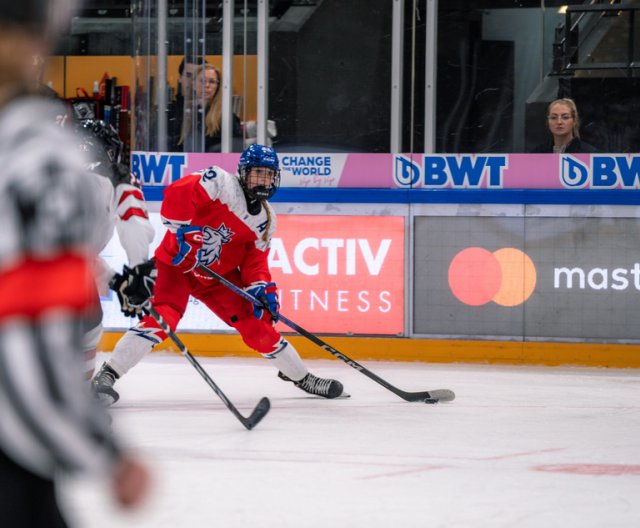 Ženy U18: Česko - Kanada, MS, 7. 1. 2024