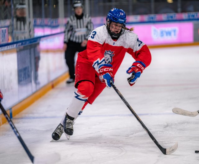 Ženy U18: Česko - Švédsko, MS, 11. 1. 2024