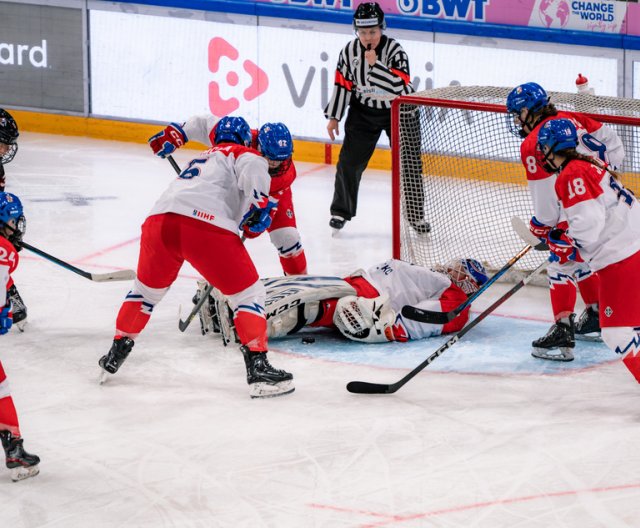 Ženy U18: Česko - Kanada, MS, 13. 1. 2024