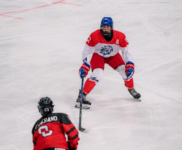 Ženy U18: Česko - Kanada, MS, 13. 1. 2024