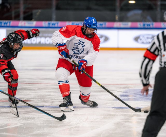 Ženy U18: Česko - Kanada, MS, 13. 1. 2024