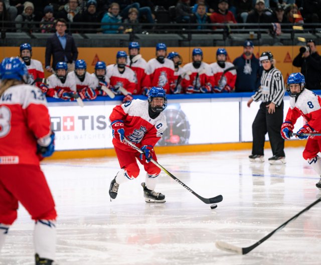 Ženy U18: Česko - USA, MS, 14. 1. 2024