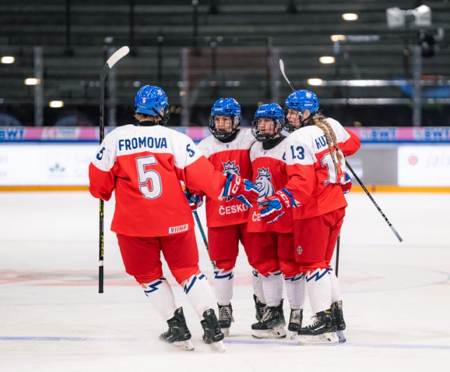 Ženy U18: Česko - USA, MS, 14. 1. 2024