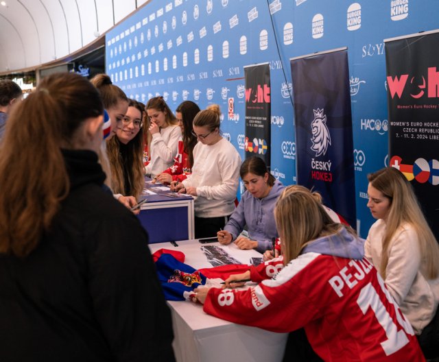 Autogramiáda před WEHT v Liberci - 6. února 2024