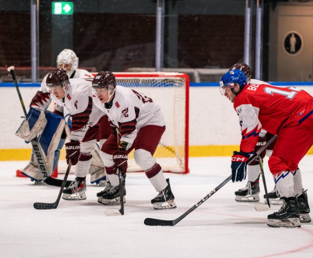 U20: Lotyšsko - Česko, příprava před MS, 19. 12. 2023