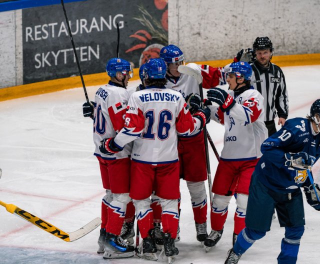 U20: Finsko - Česko, příprava před MS, 21. 12. 2023